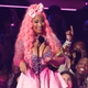 Nicki Minaj accepts the Michael Jackson Video Vanguard Award onstage at the 2022 MTV VMAs at Prudential Center on August 28, 2022 in Newark, New Jersey.